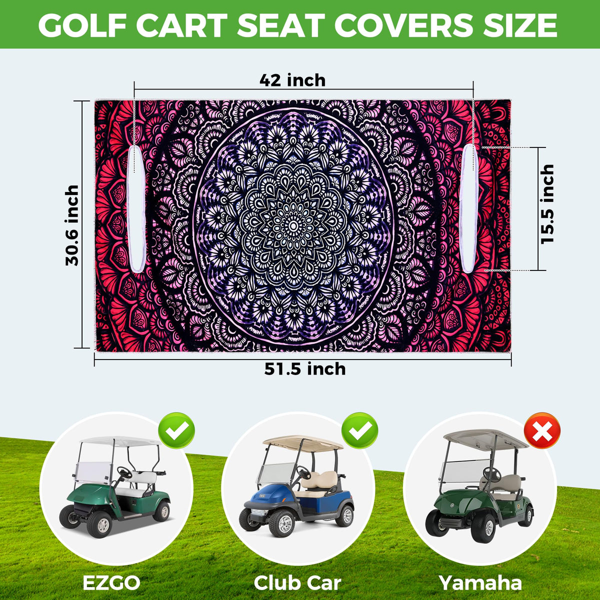 All-season comfort concept demonstrated on a Club Car DS/Precedent interior