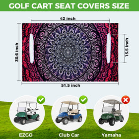 All-season comfort concept demonstrated on a Club Car DS/Precedent interior