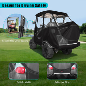 10L0L all weather protection for year round golf cart use.