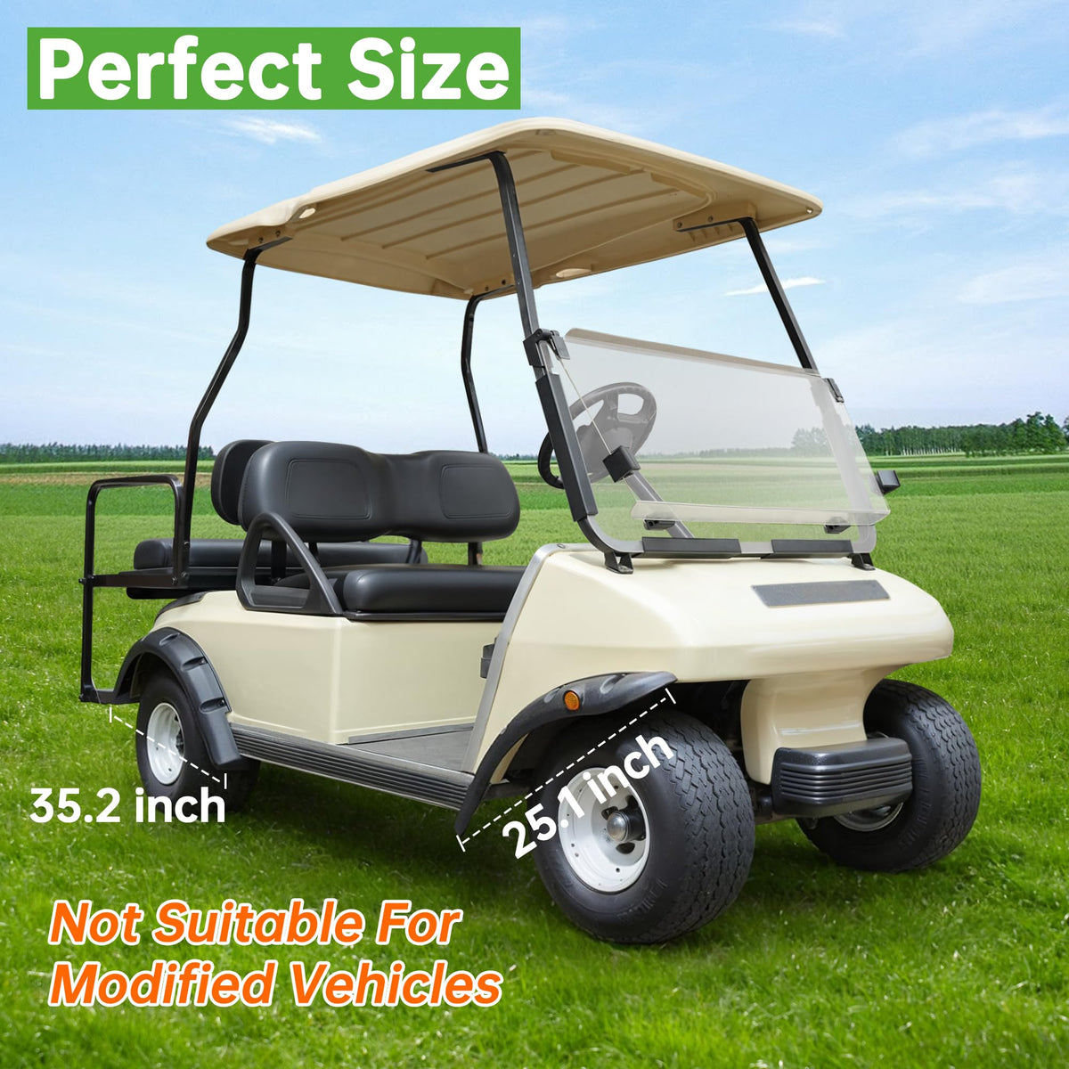 10L0L amber front reflectors on fenders improve visibility and safety.