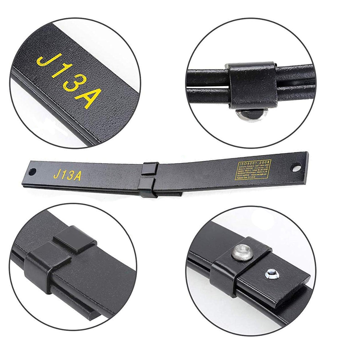 10L0L anti-rust coated leaf spring for durable performance