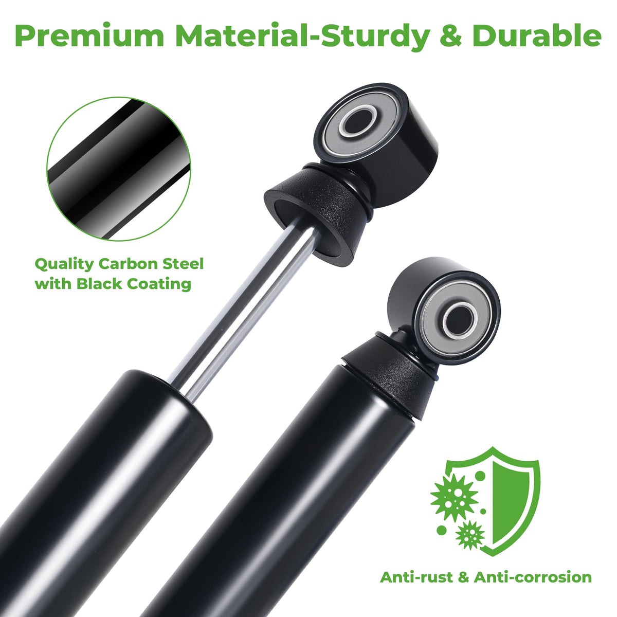 10L0L anti rust coating closeup on shock bodies for longevity