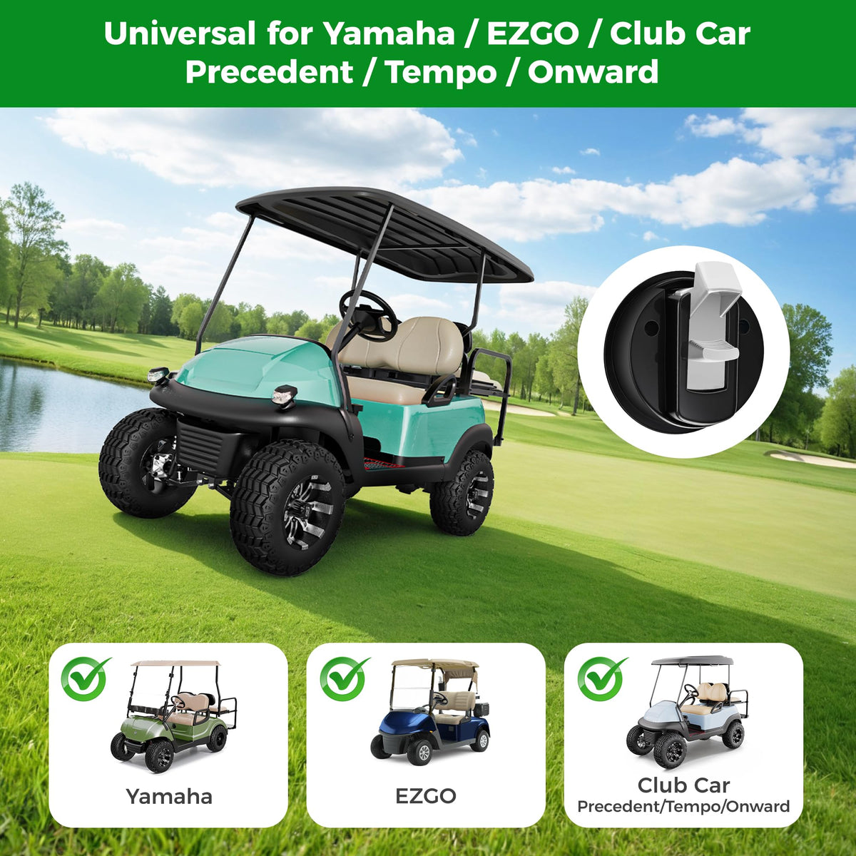 10L0L anti-theft lock head close-up showing pick-resistant design and ergonomic grip