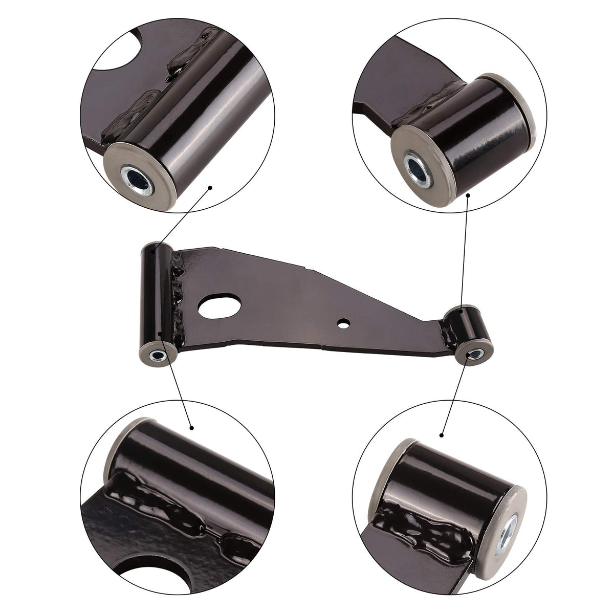 10L0L Delta A-Plate with preinstalled bushings for quick install