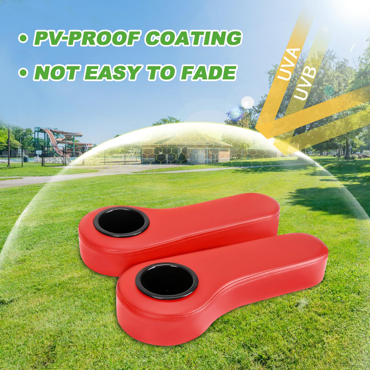 10L0L base-plate made of durable plastic supports cups and hands
