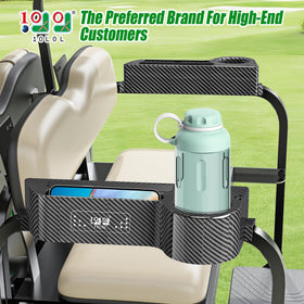 10L0L armrest built-in phone holder keeps device within reach during ride