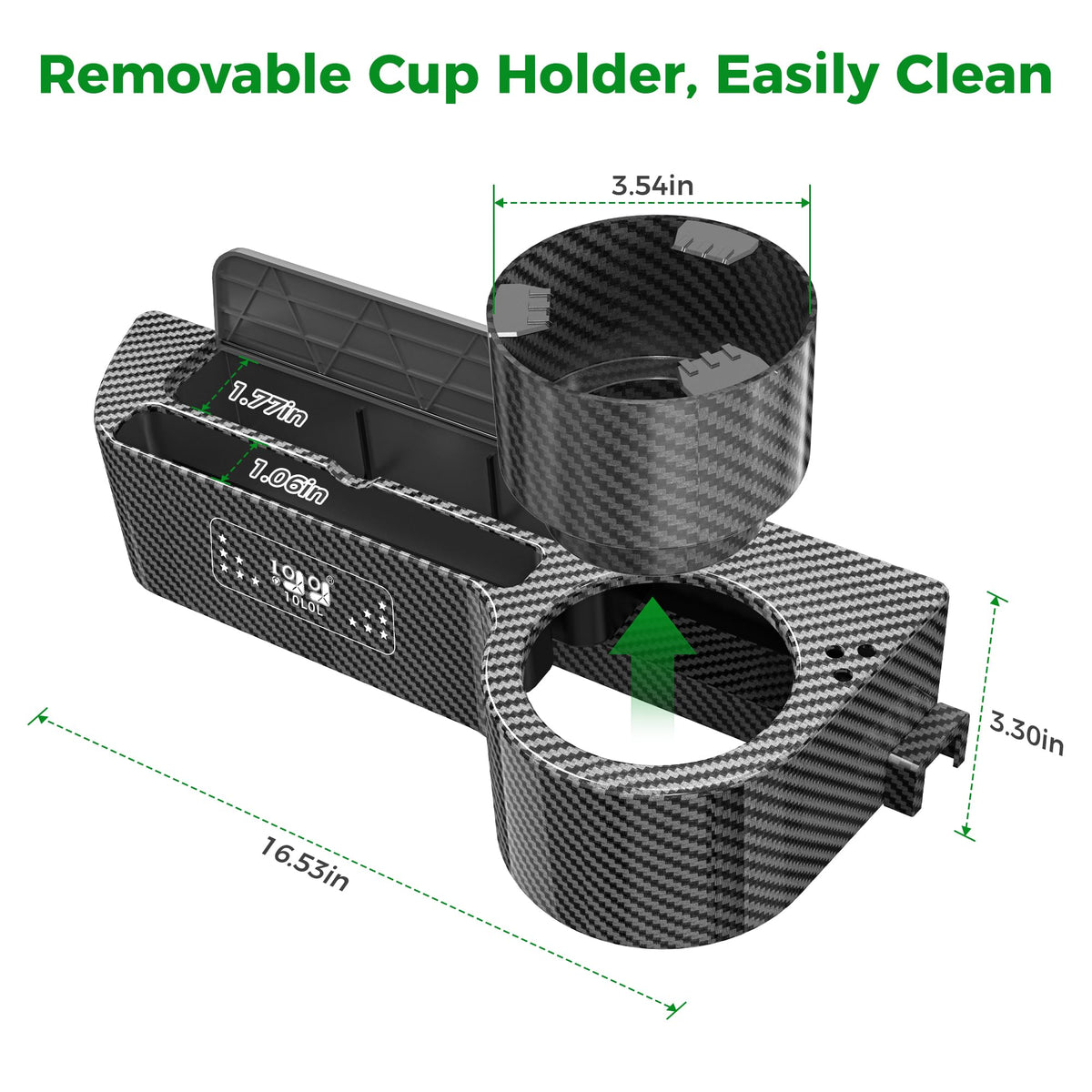 10L0L durable outdoor ABS construction provides long lasting performance