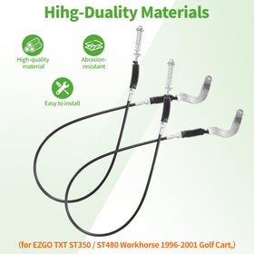 2-pack includes nuts and springs for easy install.