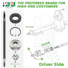 10L0L axle-bearing-seal-kit components ensure smooth operation and long-lasting performance.