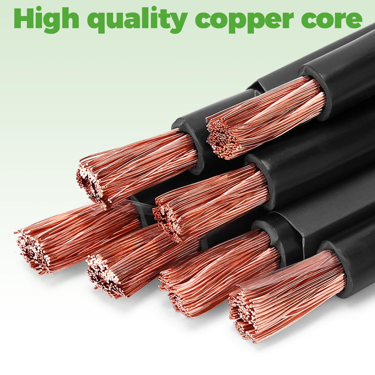 10L0L heat shrink ends on battery cables shield terminals