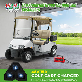 10L0L charger IP68 waterproof design — rugged for outdoor use.