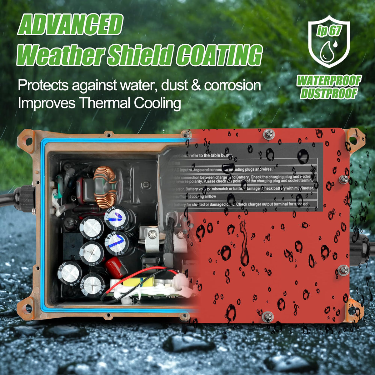 10L0L advanced battery-sensing ensures precise charging across battery chemistries