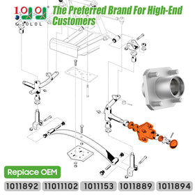 10L0L LM11949 bearing hub for stable operation and durability