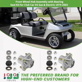 Bearing seals kit with hub, helps prevent grease leaks