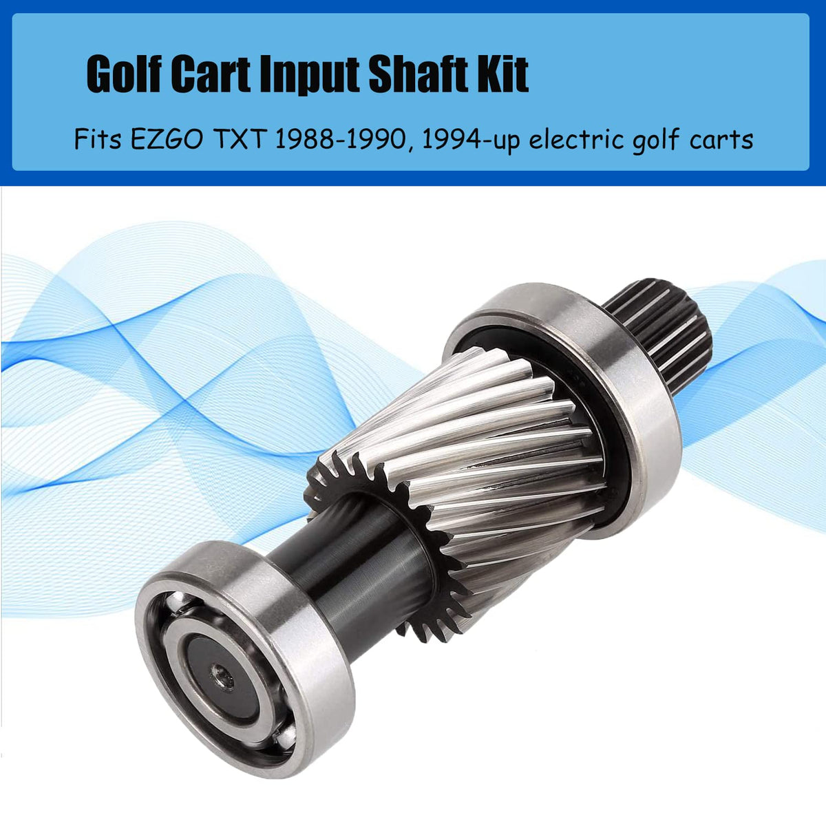 10L0L bearing set included supports durable, quiet operation during cart use.