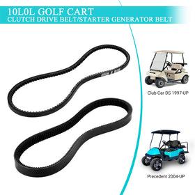 10L0L belt kit in hand ready for installation