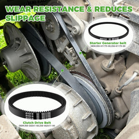 10L0L belt kit packaged image ready for quick installation