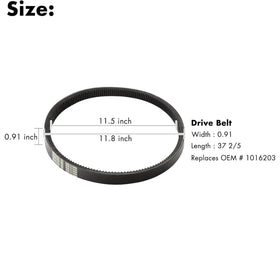 10L0L Belt packaging shown for simple DIY installation.