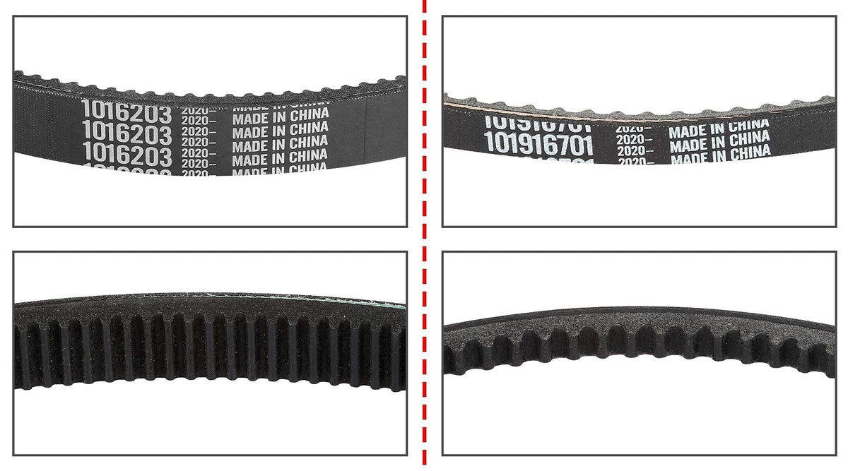 10L0L belt wear comparison visual hinting at long-term maintenance needs