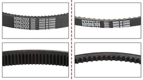 10L0L belt wear comparison visual hinting at long-term maintenance needs