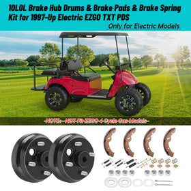 10L0L Bendix brake shoes spring kit for EZGO TXT supports smooth brake return.