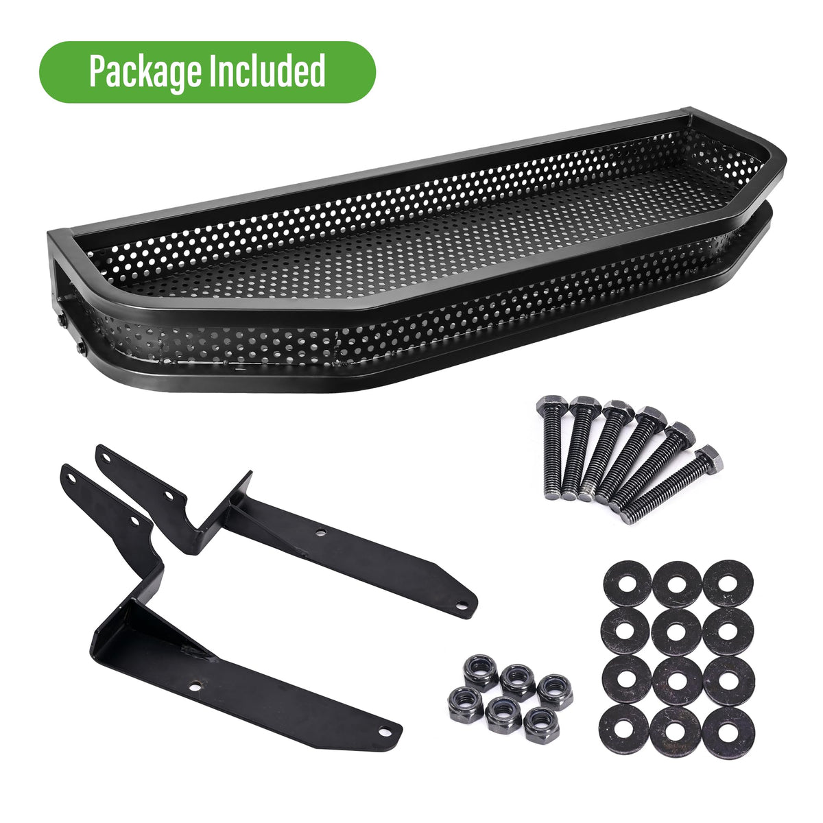 10L0L black powder-coated finish helps resist outdoor wear