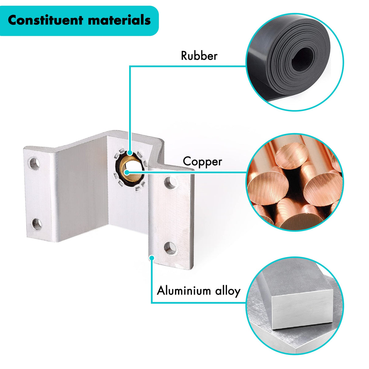 10L0L bracket and bushing for Club Car DS 1981 and up ensures stable operation