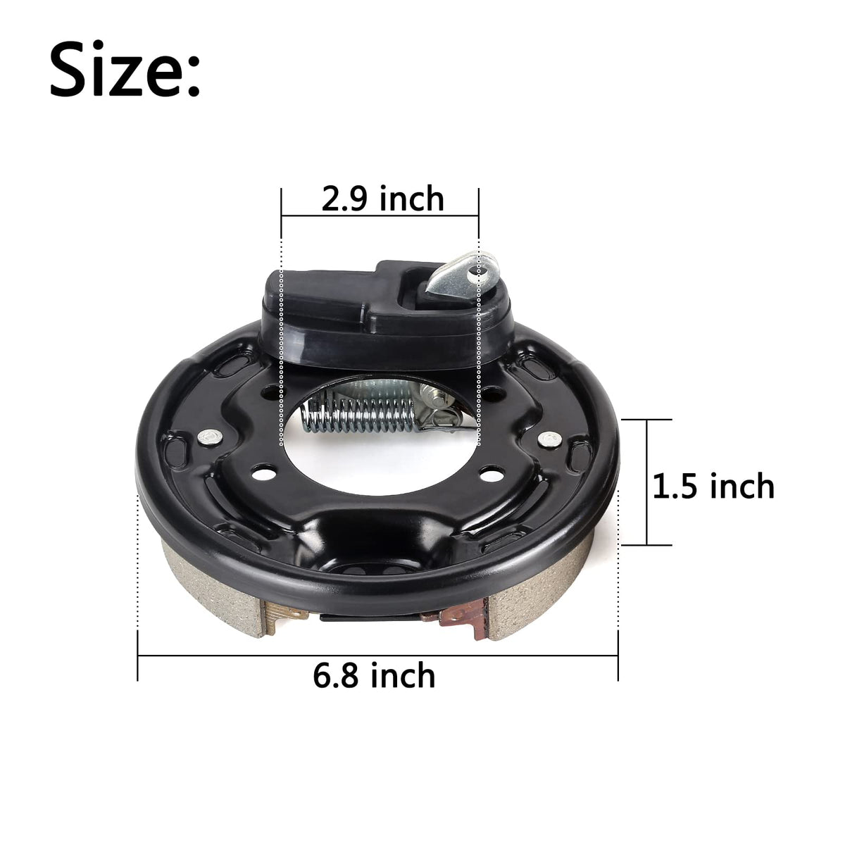 10L0L brake assembly EZGO 1982-up provides dependable replacement.