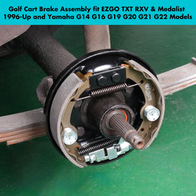 10L0L brake assembly for Yamaha G14-G22 carts with EZGO compatibility ensures versatile use