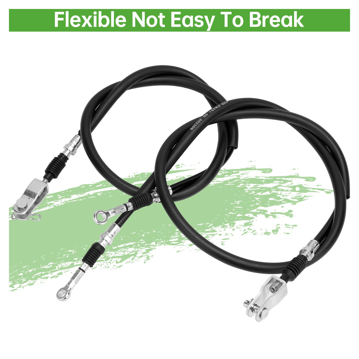 10L0L brake cable set label shows Yamaha G8-G22 compatibility