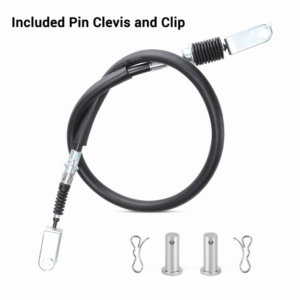 43.7-inch brake cable length designed for Yamaha G29 gas carts