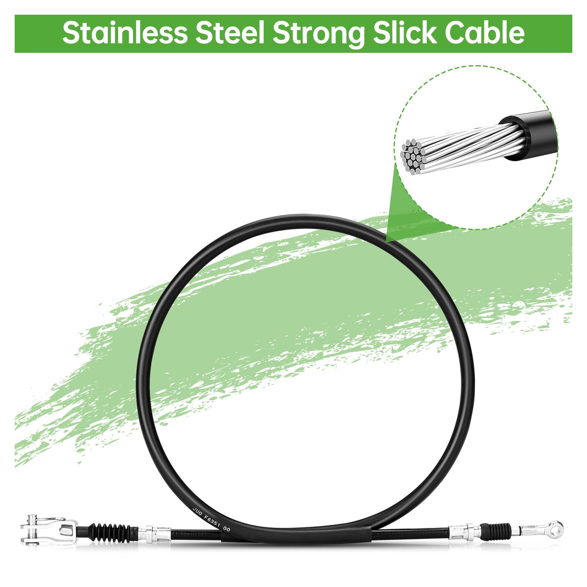 10L0L brake cable packaging with OEM references