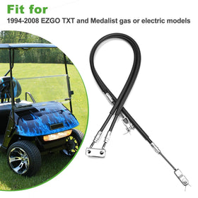Durable metal components ensure long-lasting performance on EZGO carts