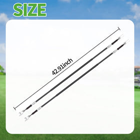 10L0L brake cables are easy to install on Club Car DS models.