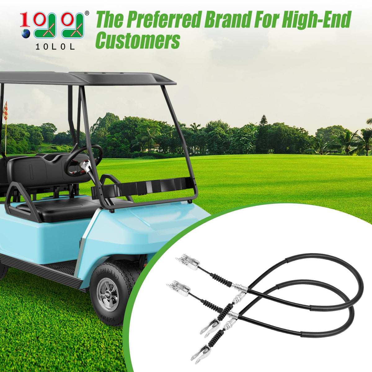 10L0L brake cables replace OEM references for a seamless fit.