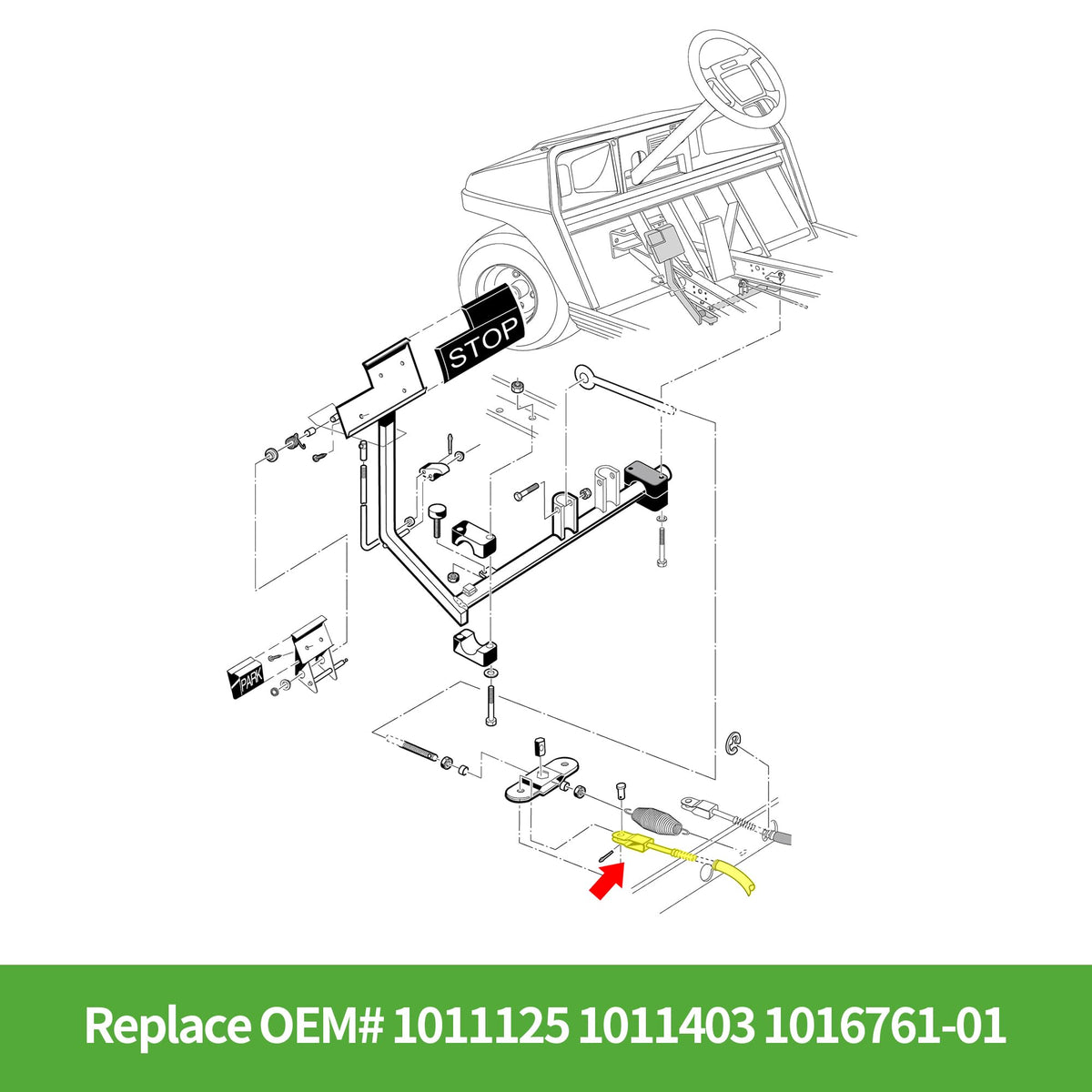 10L0L brake cables support quick emergency stops in daily use.