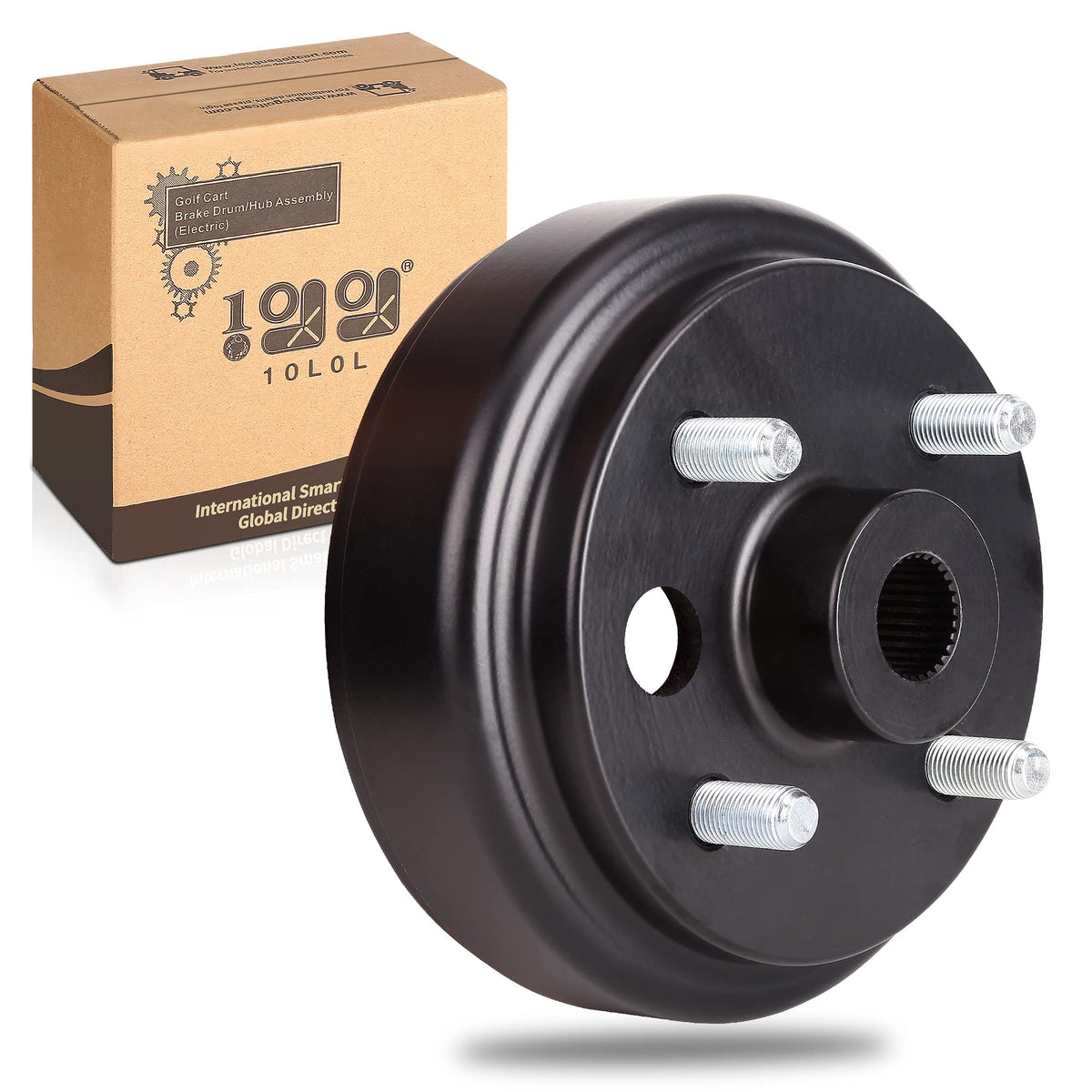 10L0L brake drum large-hole EZGO TXT note: not compatible with small-hole 2-cycle models