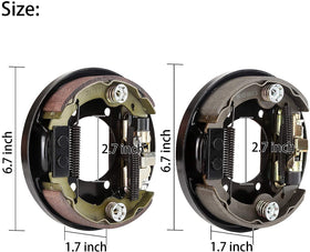 10L0L brake dust cover protects internal parts for longer service life