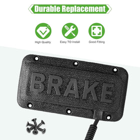 Two-pack of 10L0L brake light switches with screws included for replacement