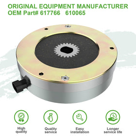 10L0L brake motor coil closeup emphasizing heat dissipation design