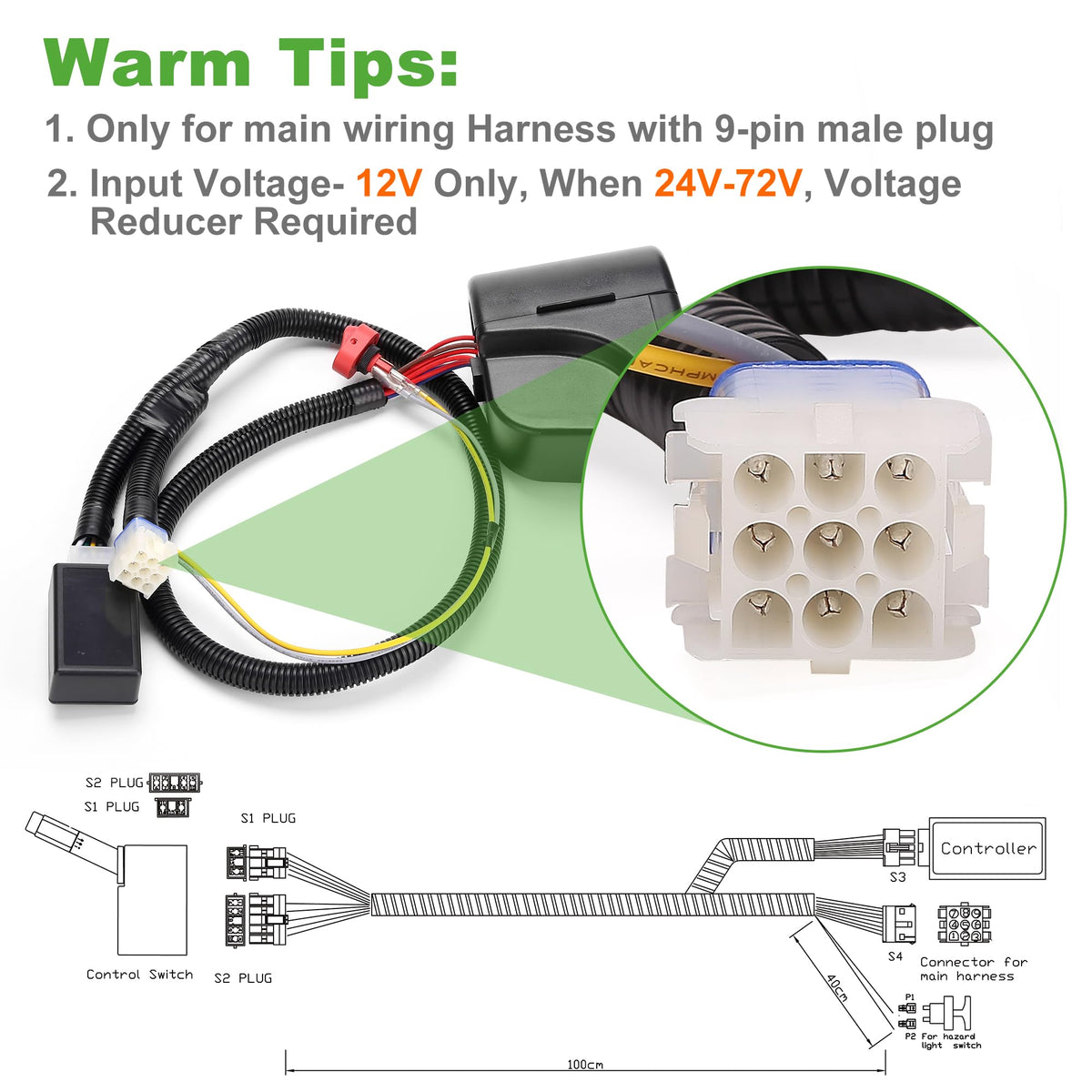 10L0L brake pad included for multi-function signaling