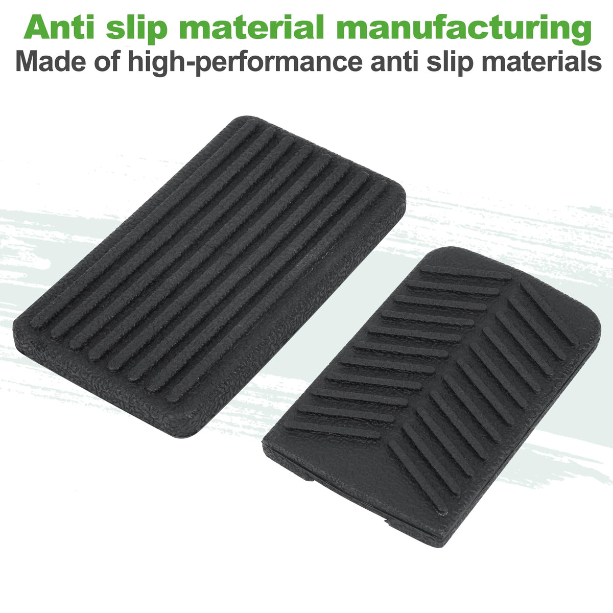 10L0L brake pedal cover for EZGO RXV 2008-up ensures secure stopping.