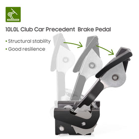 10L0L brake pedal packaging image illustrates easy identification for replacement