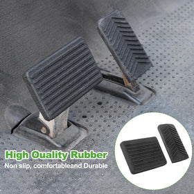 10L0L brake pedal pad for EZGO RXV boosts pedal feel and reliability.
