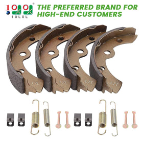 10L0L brake shoes for Tempo 2018-up with automatic adjusters for smooth feel