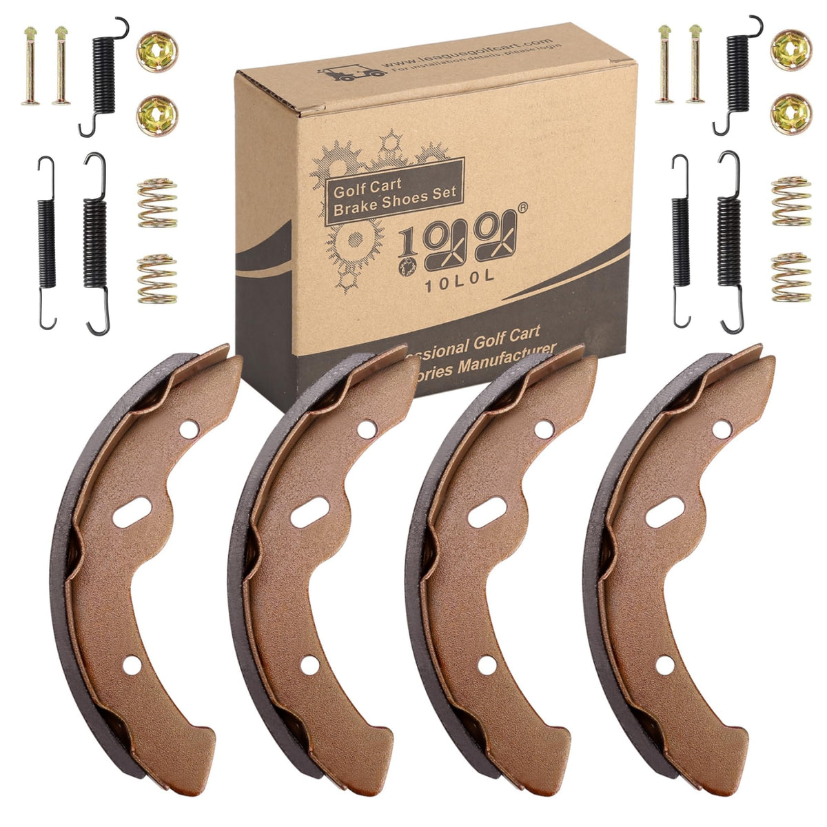 10L0L brake shoes for Motrec 2413003 fit for utility fleets