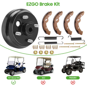 10L0L brake spring repair kit closeup for long-term drum brake performance