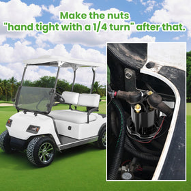 10L0L brand logo on packaging reinforces reliability for cart repairs