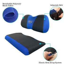 10L0L breathable air mesh fabric keeps seating comfortable in heat