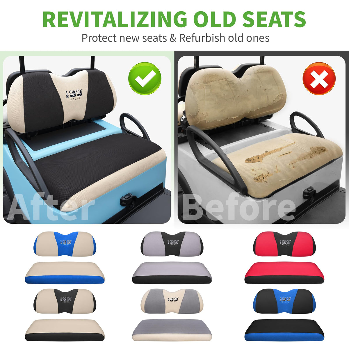 10L0L breathable mesh seat cover for all-season dryness